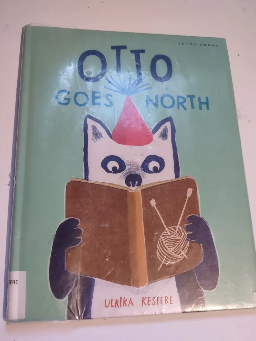 Otto Goes North - Children's Book in Green by